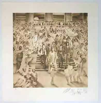 ROLLING STONES -FULL BAND SIGNED Ltd. Edition Lithograph IT'S ONLY ROCK AND ROLL • $9999