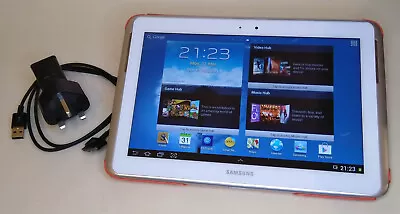 Samsung Galaxy Note 10.1 GT-N8010 16GB White Android Tablet • £35