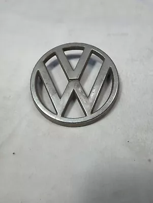 Vintage VW Badge Round Emblem 321.853.601 For Golf Cabriolet Vanagon Etc G3 22 • $30