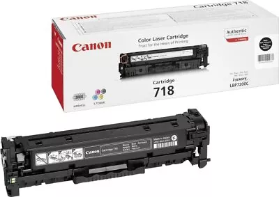 Original Canon Toner 2662B002 CRG-718BK I-Sensys Mf 8350 8360 • £45.60