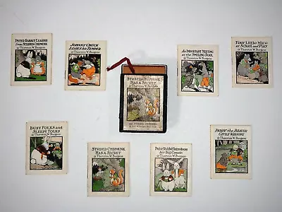 Antique Childrens Book Thornton Burgess Cady Striped Chipmunk Set Original Box • $45.99