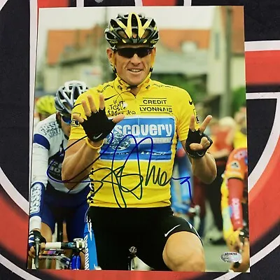 £196.62 • Buy Lance Armstrong Signed 8x10 Photo Autographed Schwartz COA 