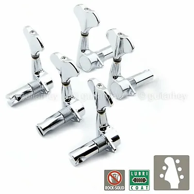 NEW Gotoh GB707 5-String Bass Machine Heads Set L2+R3 TUNERS 2x3 - CHROME • $59.95