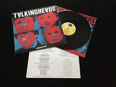 Talking Heads - Remain In Light - Original UK Vinyl LP + Printed Inner & Insert • £17.50