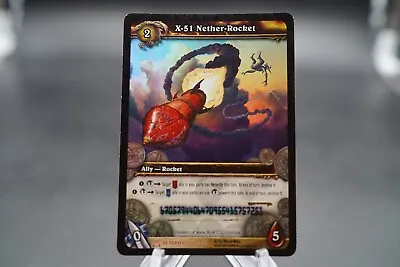 X-51 Nether-Rocket Loot Card SCRATCHED/ CODE USED TCG WOW WORLD OF WARCRAFT • $19.95