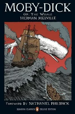 Moby-Dick: Or The Whale (Penguin Classics Deluxe Edition) By Melville Herman • $18.08