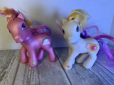 My Little Pony G3 Lot Of 2 Rainbow Flash And Sunny Daze With Damaged Manes • $14.60