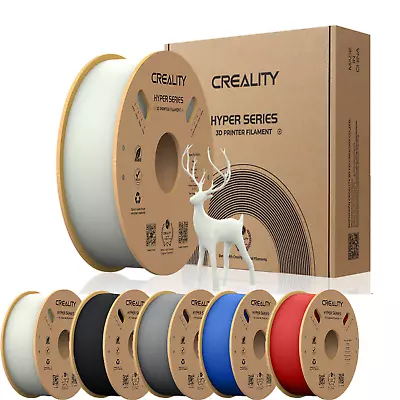 Creality PLA Filament 1.75mm Hyper PLA 3D Filament 1KG/3KG For FDM 3D Printer • $32.99