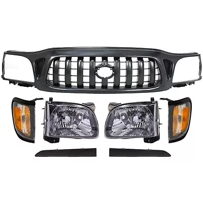 Grille Assembly Kit For 2001-2004 Toyota Tacoma With Headlight Fillers • $181.01