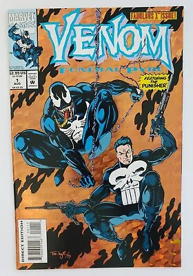 Venom : Funeral Pyre #1  With The Punisher Gold Holographic Cover (NM) • $5