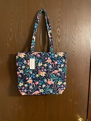 Vera Bradley Flamingo Garden Tote Bag - NWT • $69.98