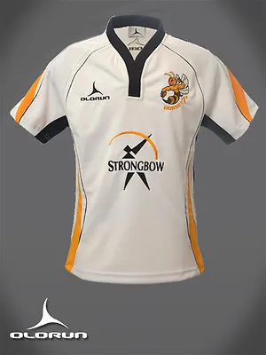 Hamilton Hornets Rugby Shirt  White S-XXXXL • £10