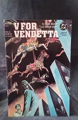 V For Vendetta #8 1989 DC Comics Comic Book  • $9.50