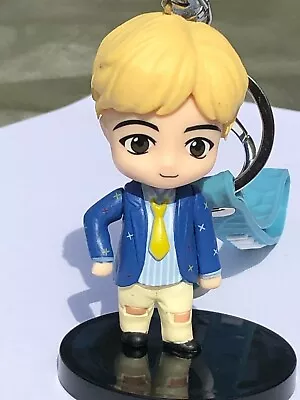 BTS ~ JIN ~ KPop Keychain / Vinyl Figure With Bell Wrist-strap And Claw Hook • $7.77