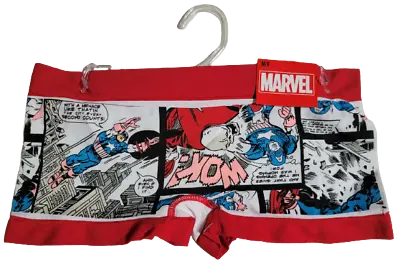 Official Marvel Heroes Comics Women's Seamless Boyshort Panty Underwear! • $5.99