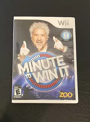 Minute To Win It (Nintendo Wii 2010) • $7.99