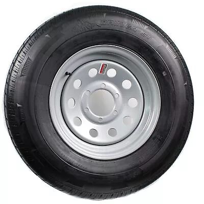 Trailer Tire On Rim ST225/75D15 H78-15 225/75-15 D 6 Lug Wheel Silver Modular • $182.96