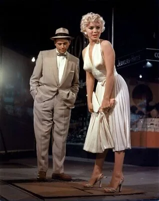 Actors Tom Ewell & Marilyn Monroe On Set In The Seven Year Itch 1955 8x10 Pictur • $3.99