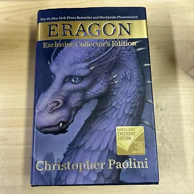 Barnes And Noble’s Exclusive Collectors Edition Of Eragon By Christopher Paolini • $65.99