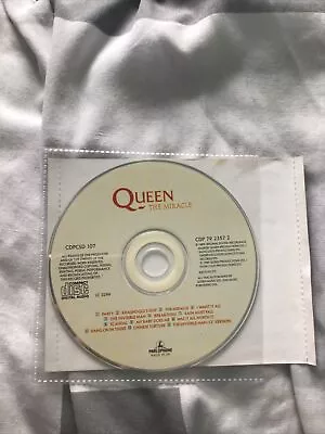 Queen - The Miracle - Original CD Album & Back Inserts Only • £2.40