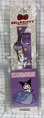 Sanrio Hello Kitty And Friends ID Lanyard Kuromi Purple • $12.95