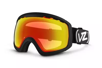 Von Zipper Feenom Snow Goggles | Gloss Black / Clear Chrome Orange Gmsn7fen-boc • $120