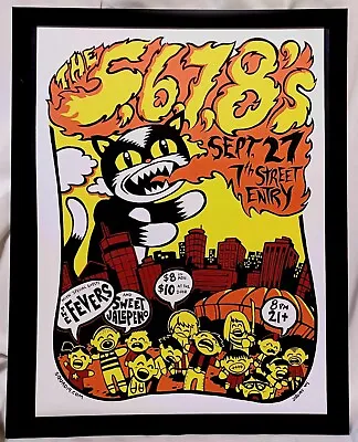 5 6 7 8's Minneapolis 2004 Tour 11x14 FRAMED Vintage Concert Poster Art Print • $49.95