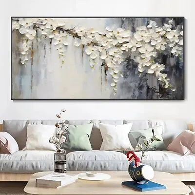 Blooming Cherry Blossom Tree Canvas Painting Canvas Wall Art Prints Canvas Mural • $26.31