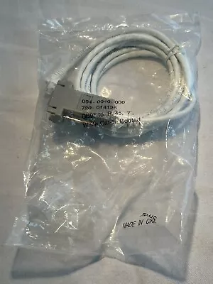 NEW Juniper 094-0040-000 720-014126 DB9F To RJ45 7' White CAT-5e Console Cable  • $6