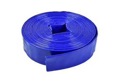 Blue Pvc Layflat Hose-water Discharge Pump / Irrigation / Lay Flat Delivery Pipe • £0.99