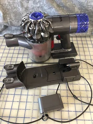 Dyson V6 Cordless Stick Vacuum Cleaner Motorhead With Charger For Parts Repair • $50