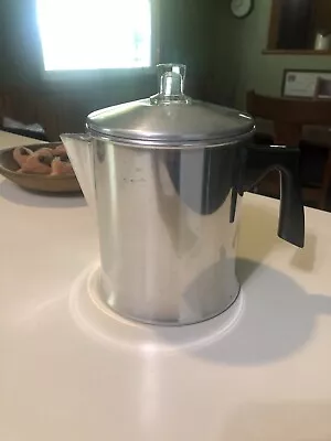 Vintage Foley Stove Top Camping Picnic Aluminum 5- 7 Cup Coffee Percolator Pot • $14.95