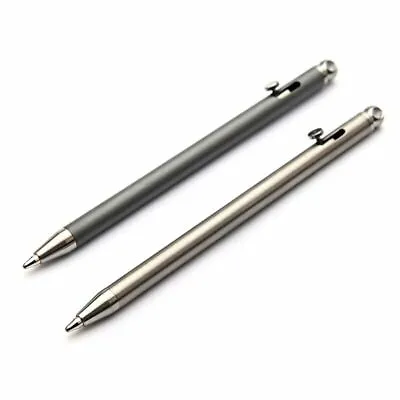 Mini Titanium Portable Personality Creative Signature Pen Practical Ballpoint • $12.99