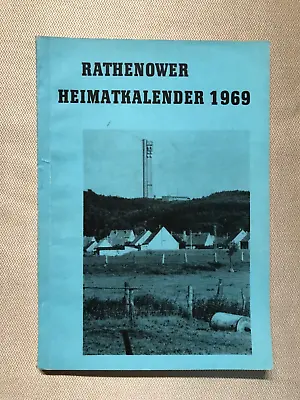 £7.97 • Buy Rathenow, Rathenower Home Calendar 1969, Illustrated, Listings, Home History