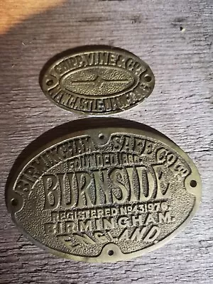 £20 • Buy Antique Safe Plaques