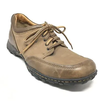 Men's Born Casual Lace Up Oxfords Shoes Size 10.5 US/44.5 EU Brown Leather • $32.62