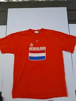 Vintage 00’s Nike Netherlands Ruud Van Nistelrooy Player Tee Medium • $15