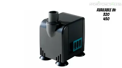 Newa Micro-Jet MC 320 450 Oxy Water Pumps Aquarium Fish Tank Hydroponics • £19.99