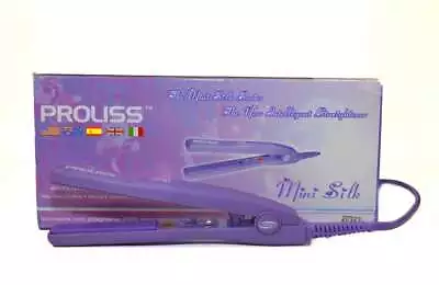 Proliss Mini Silk Tourmaline Ionic Straightener Purple • $26.30