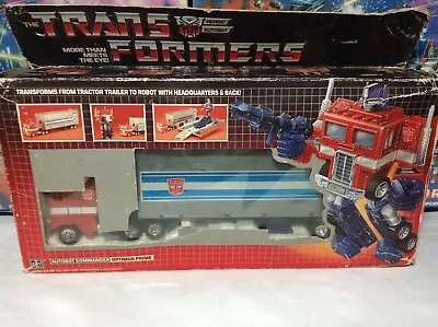 Tranformers G1 Vintage Optimus Prime Boxed Complete!Mint • $2500