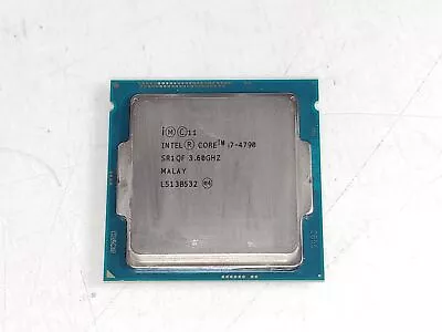 Intel Core I7-4790 3.6 GHz 5 GT/s LGA 1150 Desktop CPU Processor SR1QF • $34.99