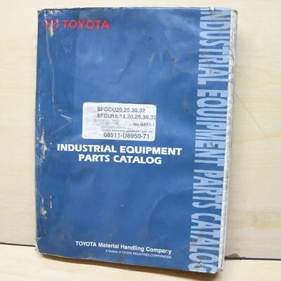 $59.96 • Buy TOYOTA 8FGCU 20 25 30 32 8FGU 15 18 Forklift Parts Manual Book Catalog G851-1 8