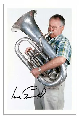 IAN SMITH Signed Autograph PHOTO Signature Gift Print NEIGHBOURS Harold Bishop • £3.79