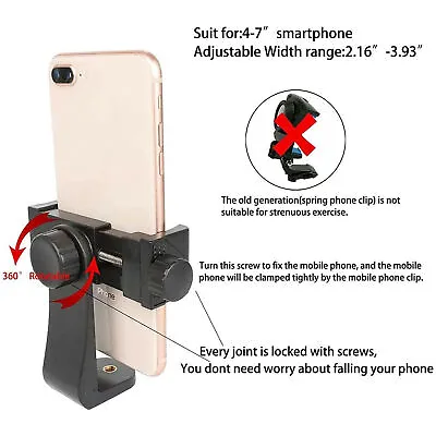 Mobile Phone Chest Mount Harness Strap Holder For IPhone Samsung Gopro 11 10 • $15.36