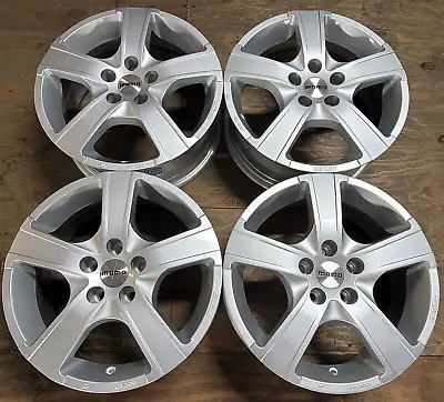 4 Momo 15 Inch Wheels Rims 5X100  +35 Silver May Fit Subaru Toyota Volkswagen • $635