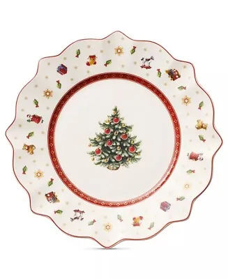 VILLEROY & BOCH Toy's Delight White Salad Plate 9.5  . NEW • $24.99