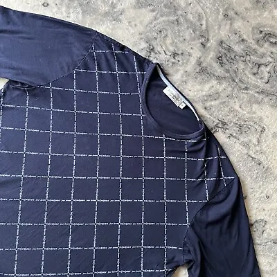 Vintage YSL Yves Saint Laurent Spell Out Monogram Diamond Pattern Tshirt 2XL • £26.99