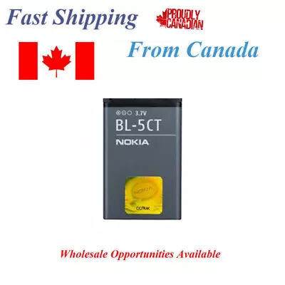 $6.96 • Buy Nokia BL-5CT Battery For Nokia 5220 5220XM 6730 C5 6330 6303i C5-00 C6-01