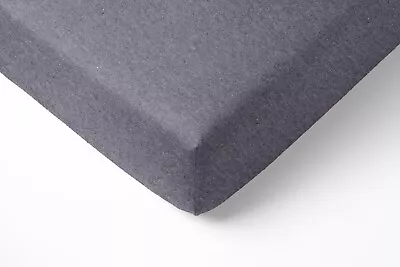 100% Jersey Cotton Cot Bed Fitted Sheet Mattress Cover (120x60cm & 140x70cm) • £7.99