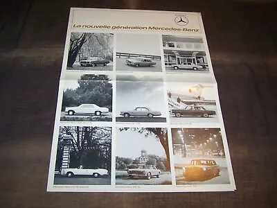 TOPRARITY Magnificent Brochure Mercedes Program From 1968!!! • $21.20
